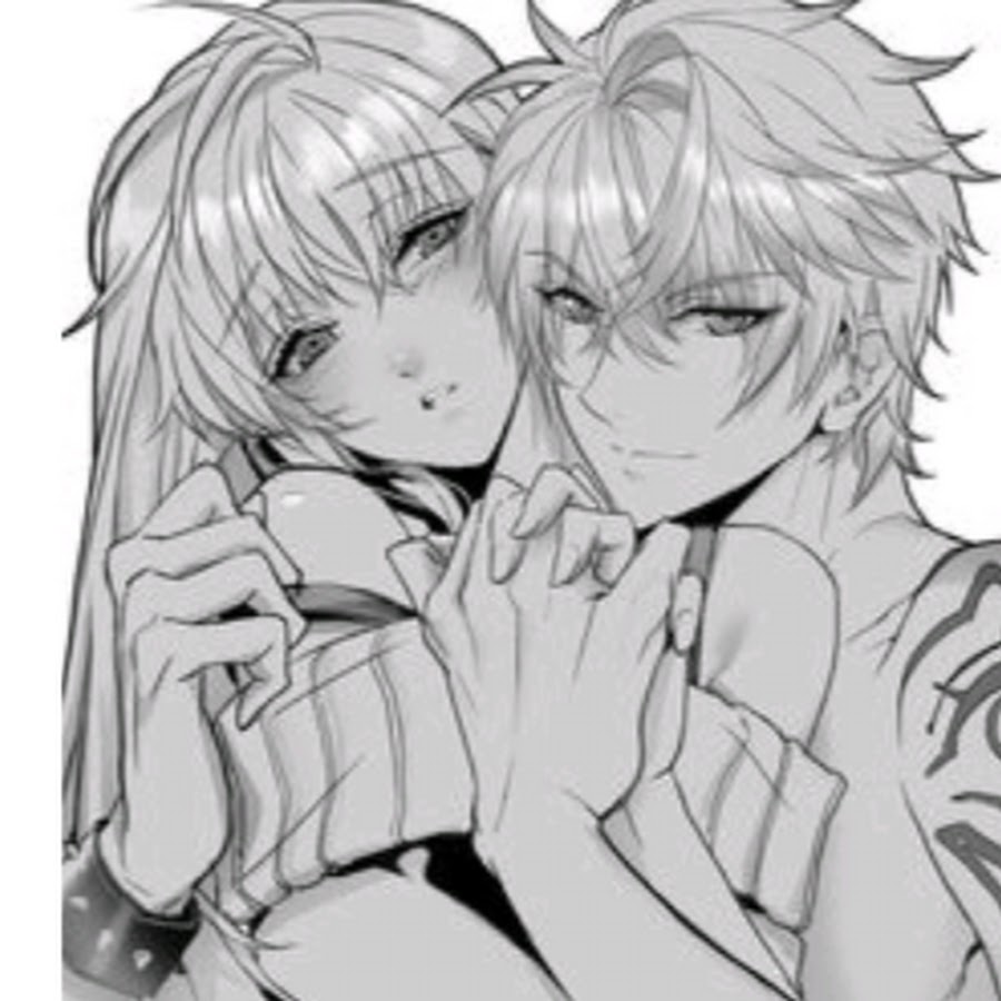 Манга Mystic Messenger saeran and MC