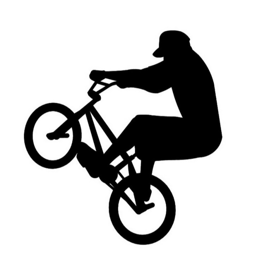 Велосипедист bmx рисунок