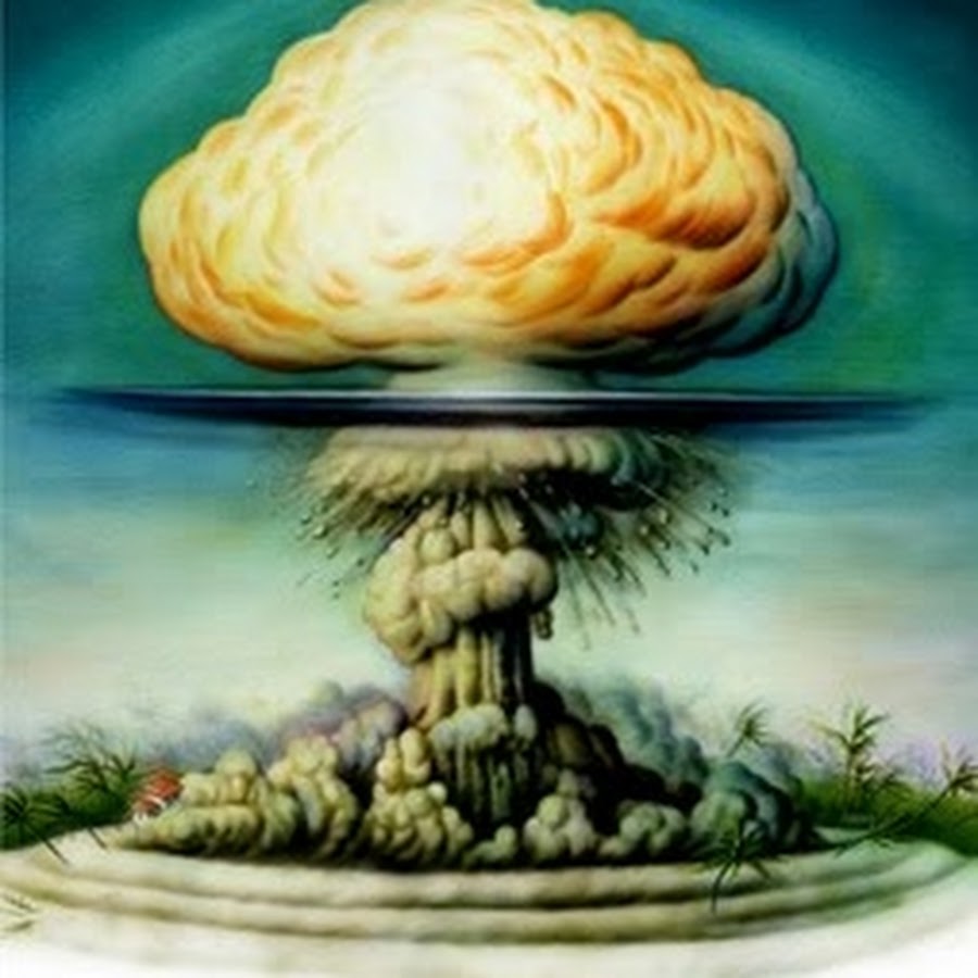 Атомный гриб. Ядерный гриб. Атомный взрыв. Ядерный взрыв арт. Атомный взрыв арт.