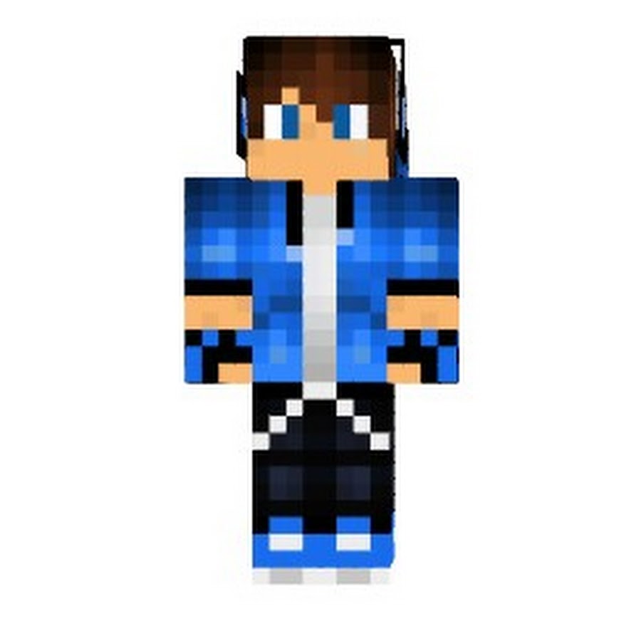 Skin minecraft blue