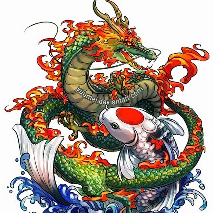 Fuku Riu японский дракон