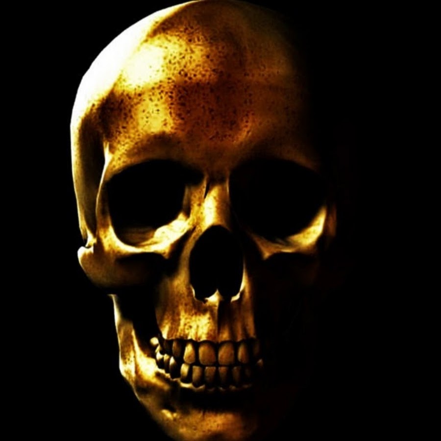 Gold skull фото