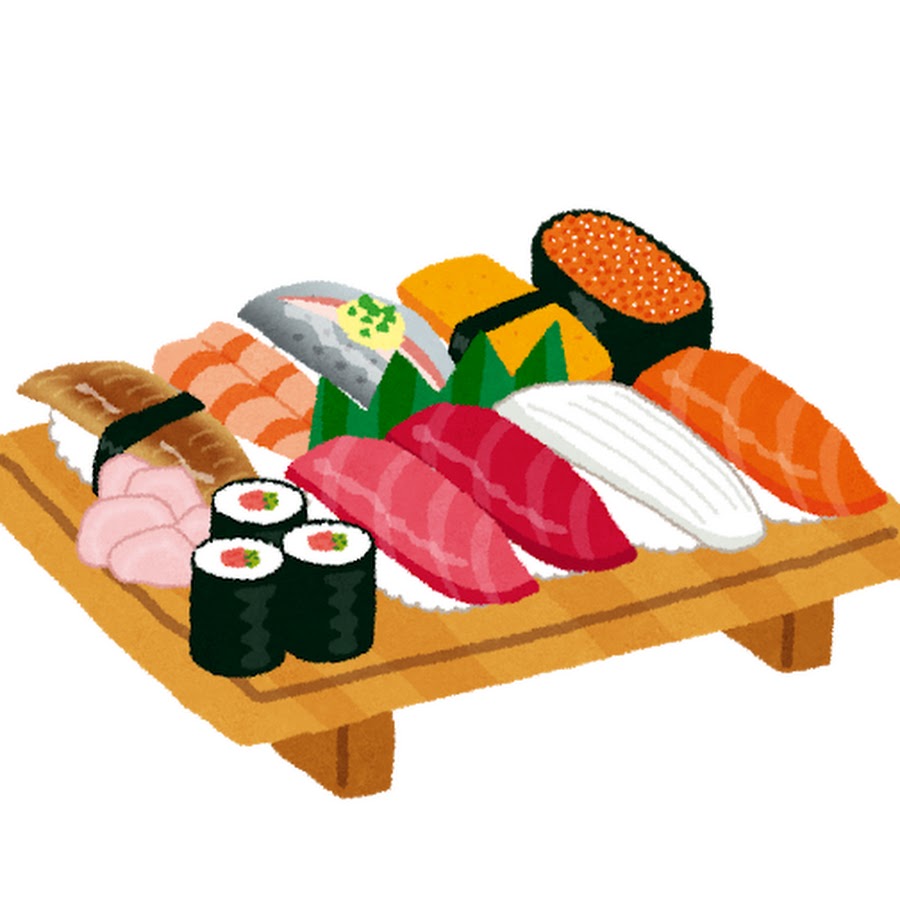 Картинка суши для детей на прозрачном фоне