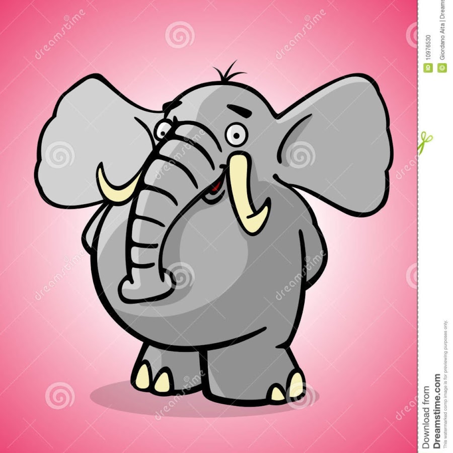 Слон иллюстрации веселый