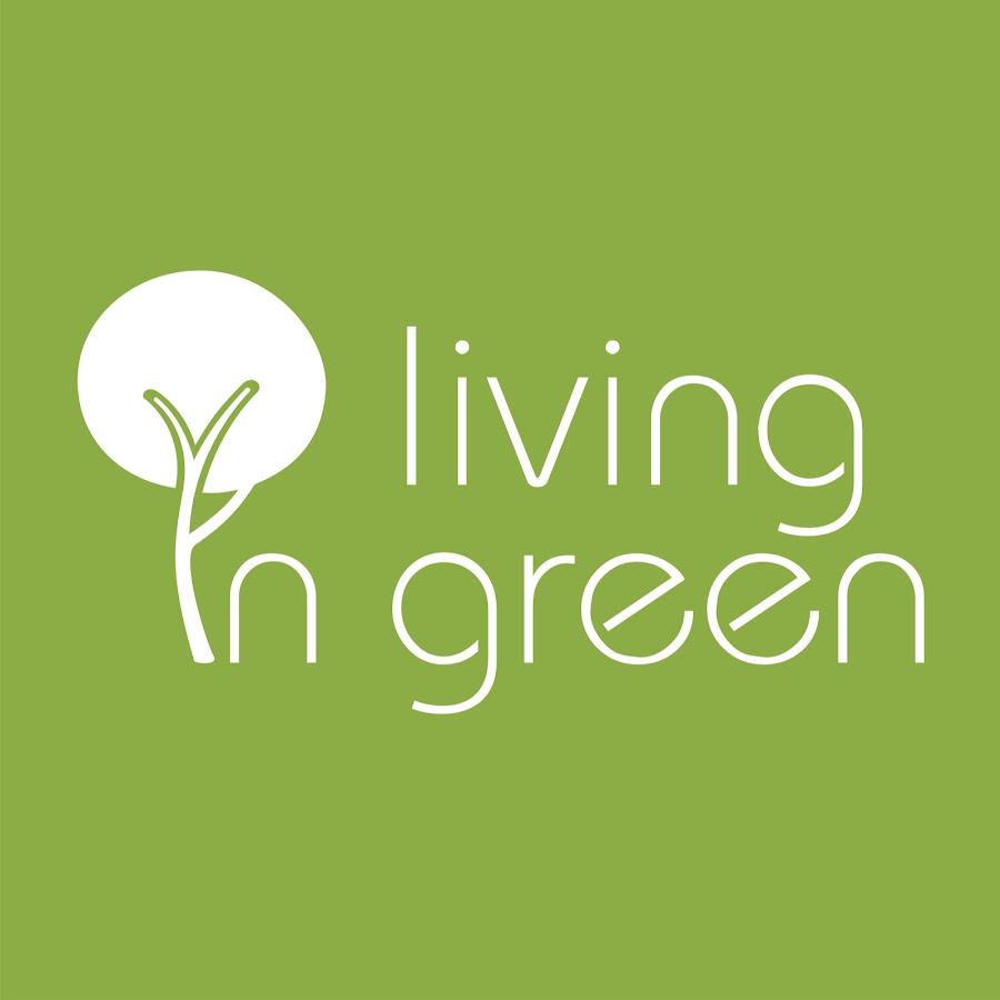 Live in green. Thats Living logo.