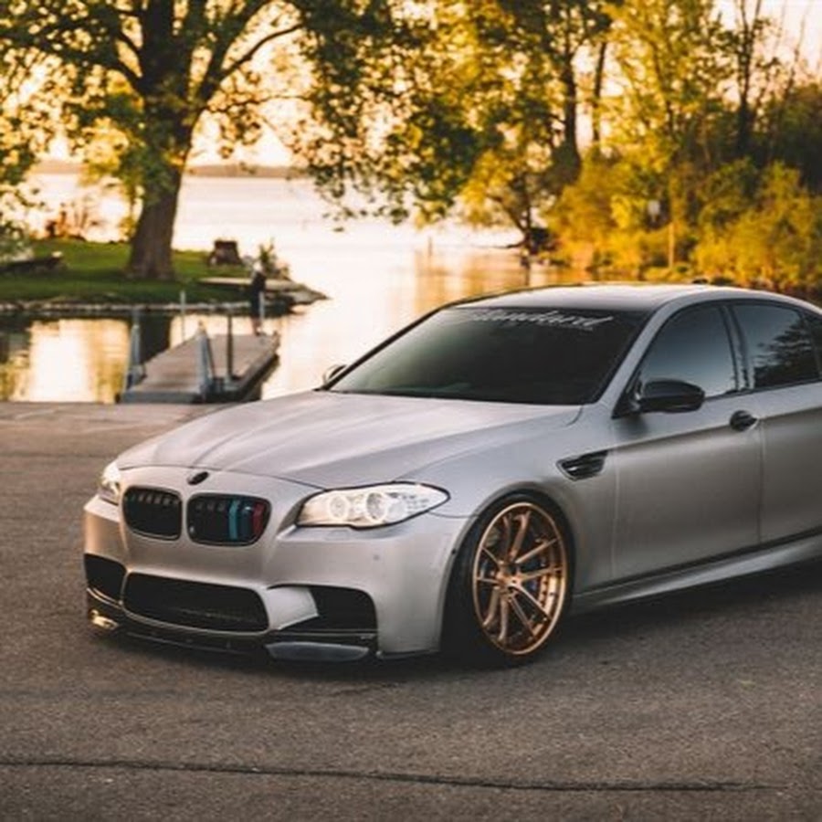 BMW m5 Gold Wheels