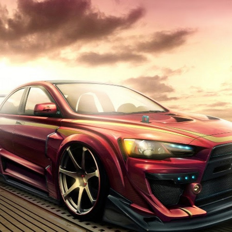 Mitsubishi Lancer 10 на заставку