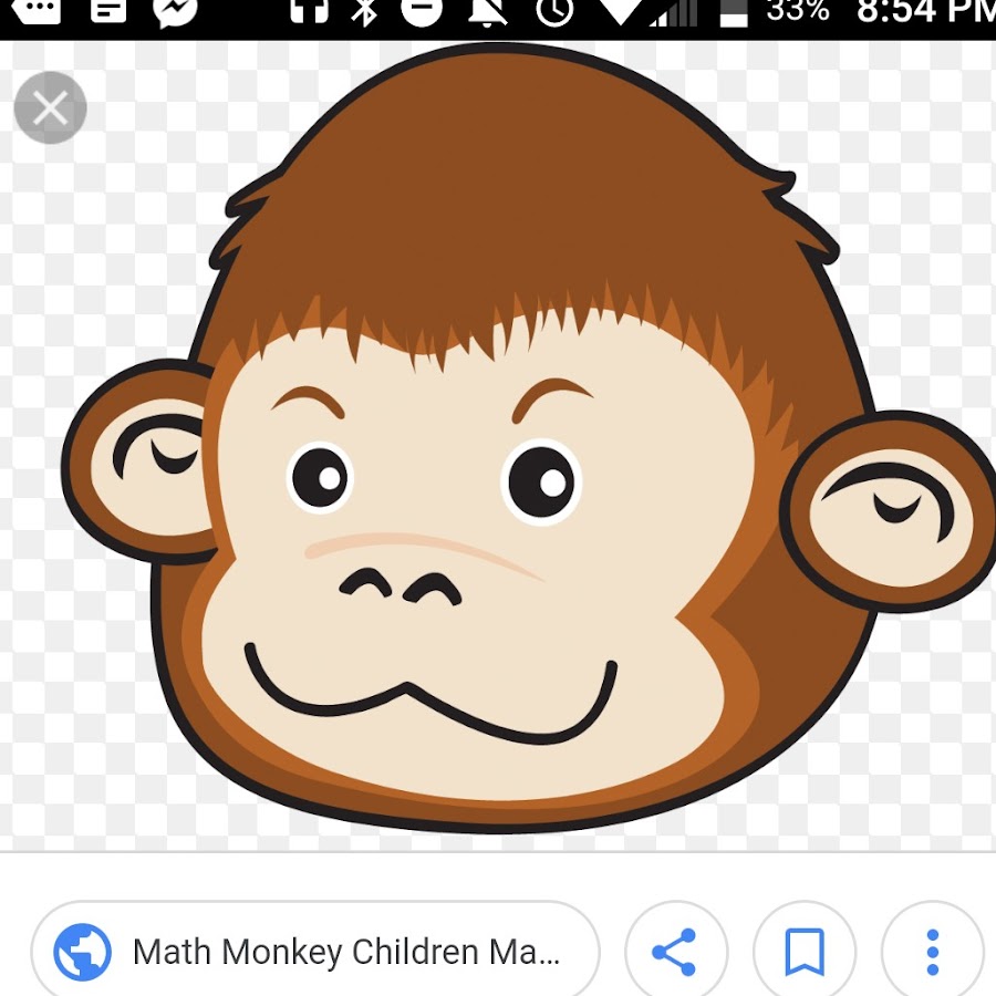 Детские лица обезьяны