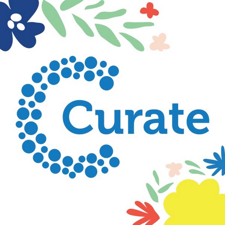 We like flowers. Curate. Leccurate логотип.