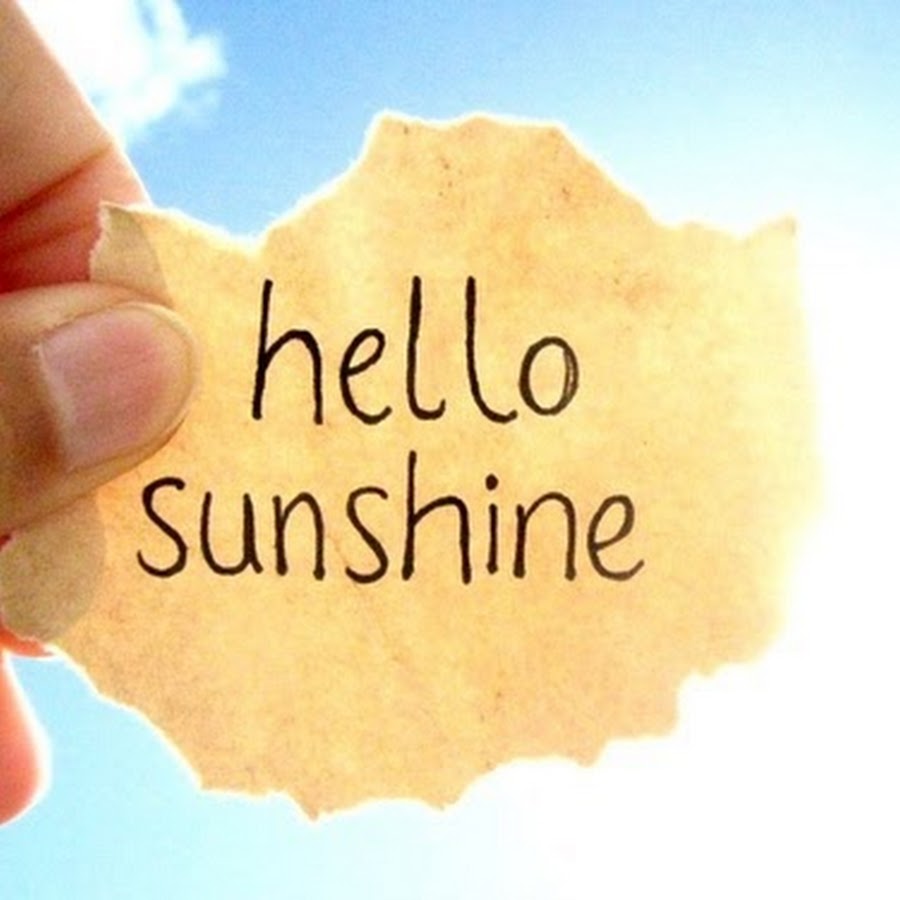 Say hello to sunshine слушать. Hello Sunshine. Sunshine Academy.