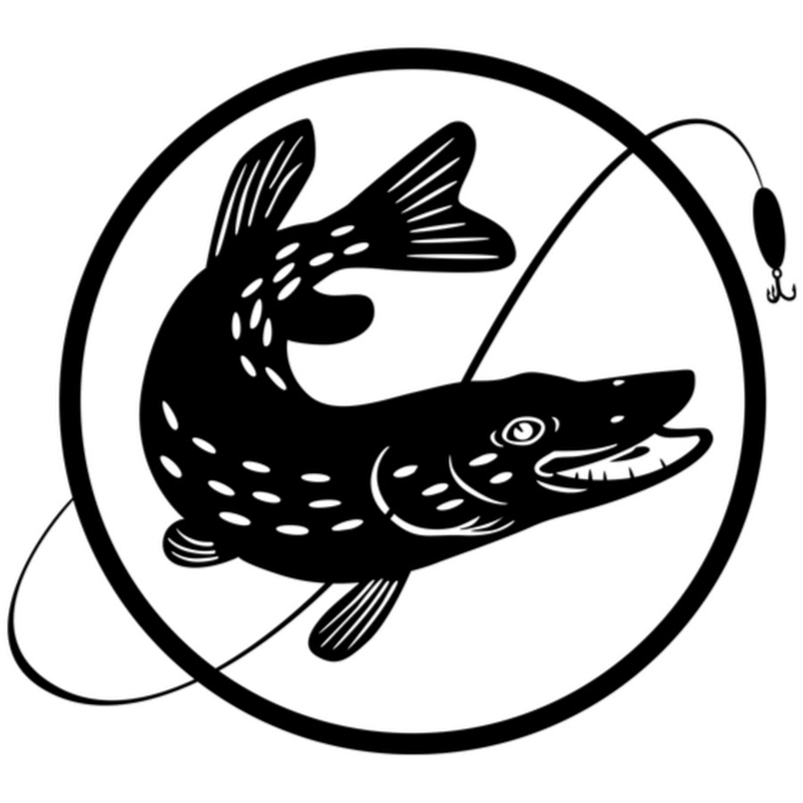 Логотип рыбалка