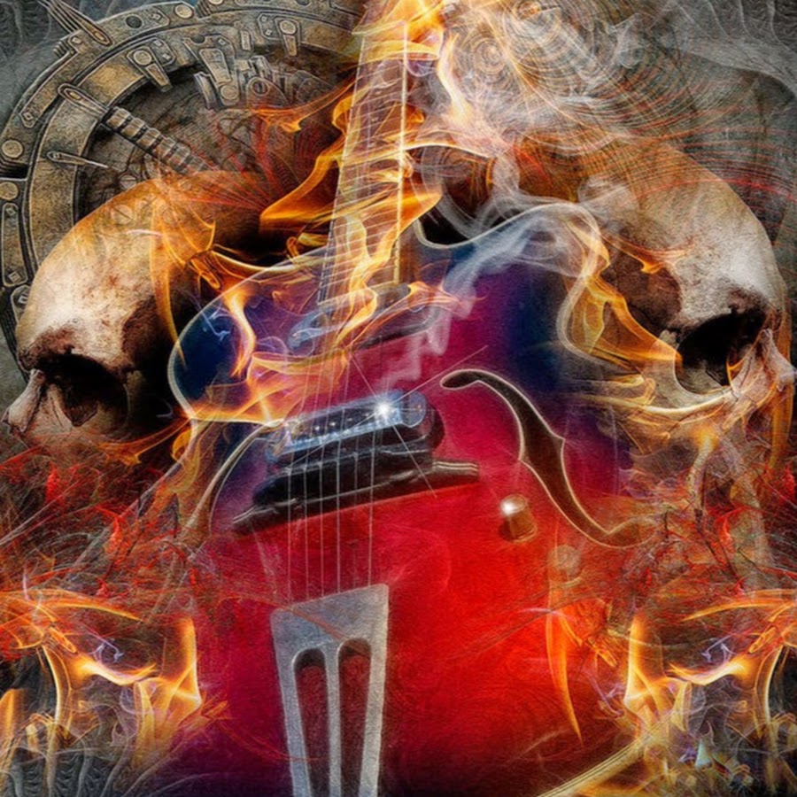 Гитарист в огне