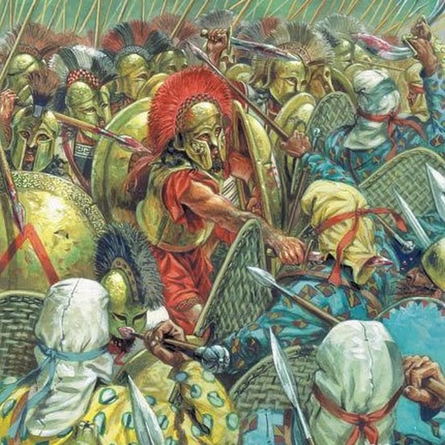 Битва при Фермопилах в 480 году до н э