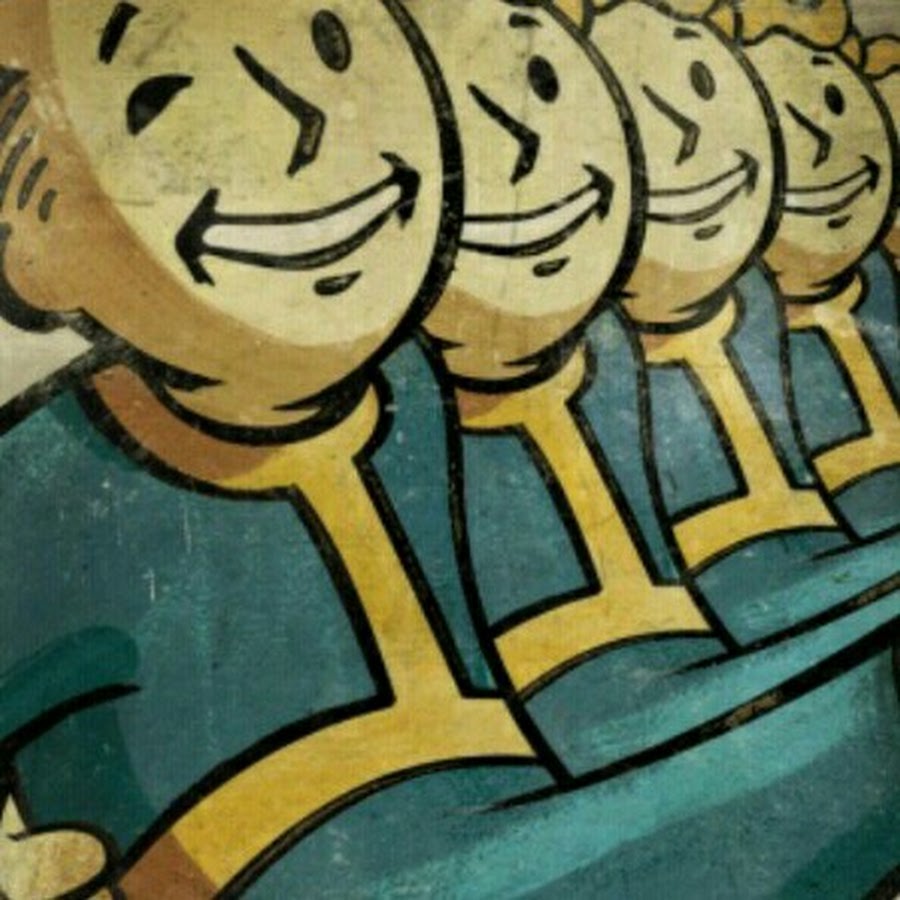 Vault boy Fallout 4 рабочий стол