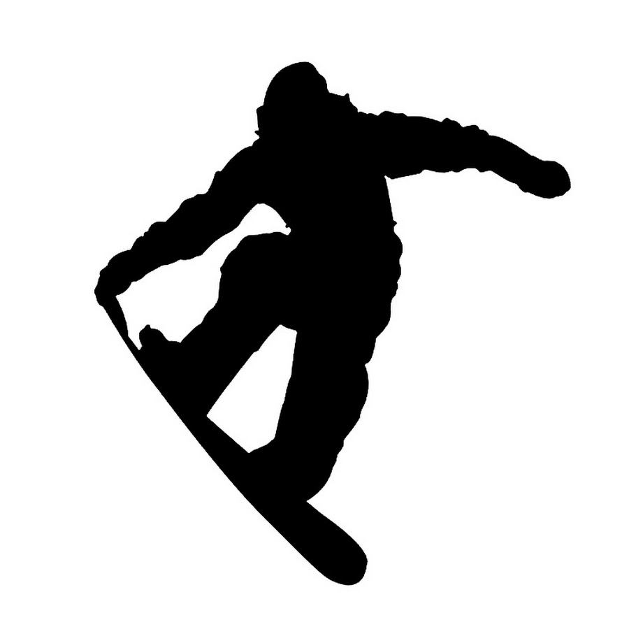 Силуэт сноубордиста