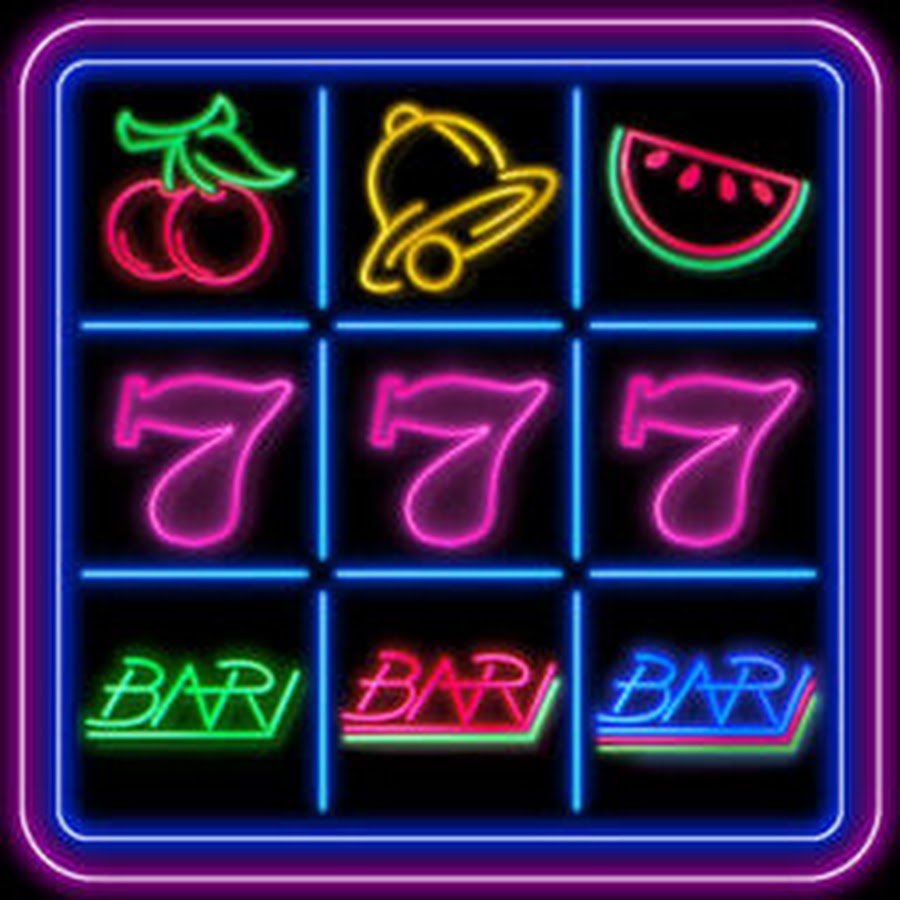 Slot machine neon