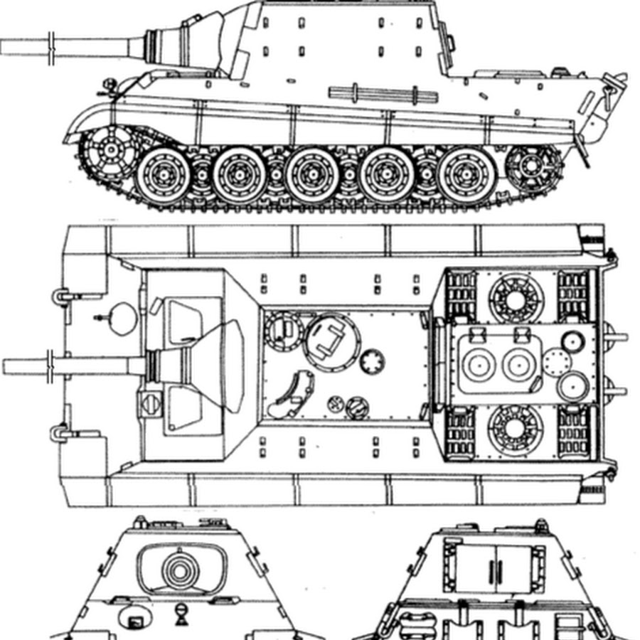 Немецкие чертежи танков