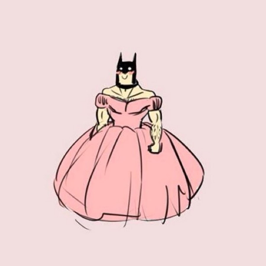 Бэтмен в платье принцессы