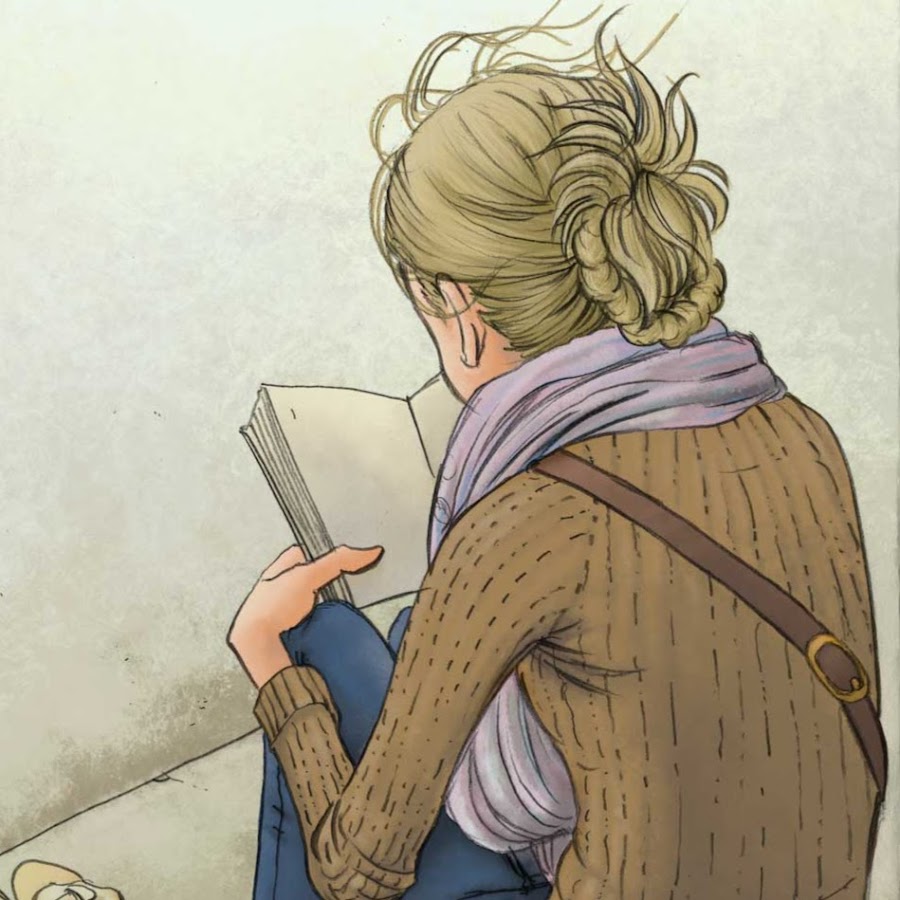 Обнимает книгу