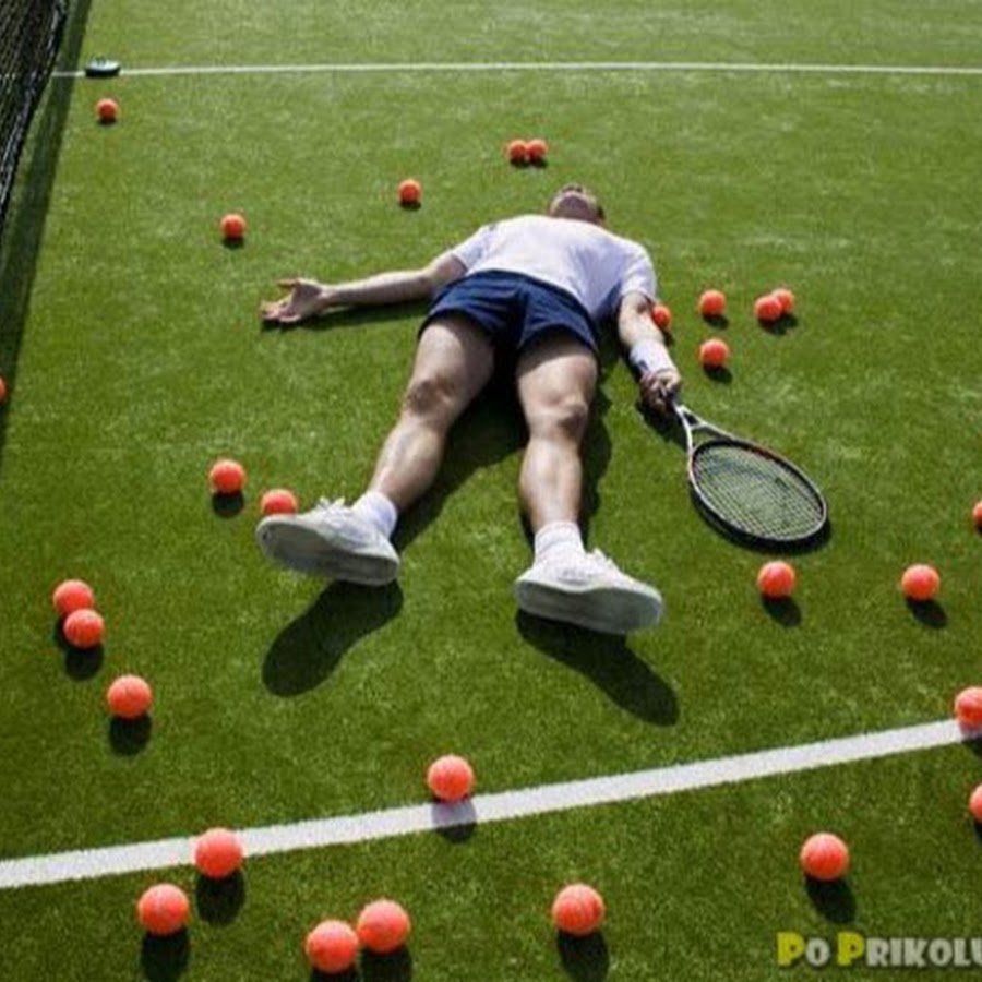 Смешные фото теннисных мячей
