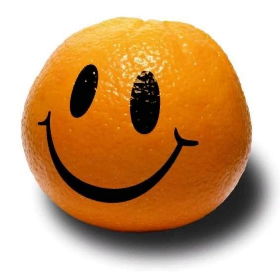 Апельсин смайлик