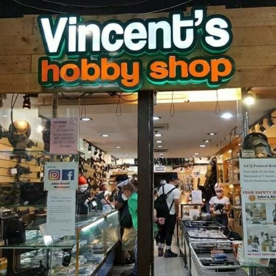 vincent's hobby shop - YouTube