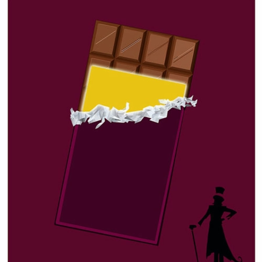 Чарли и шоколадная фабрика в минимализме