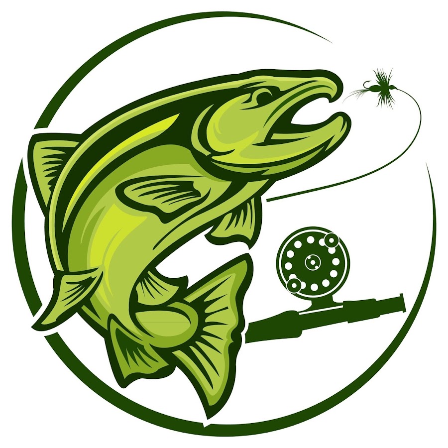 Логотип рыболовного магазина