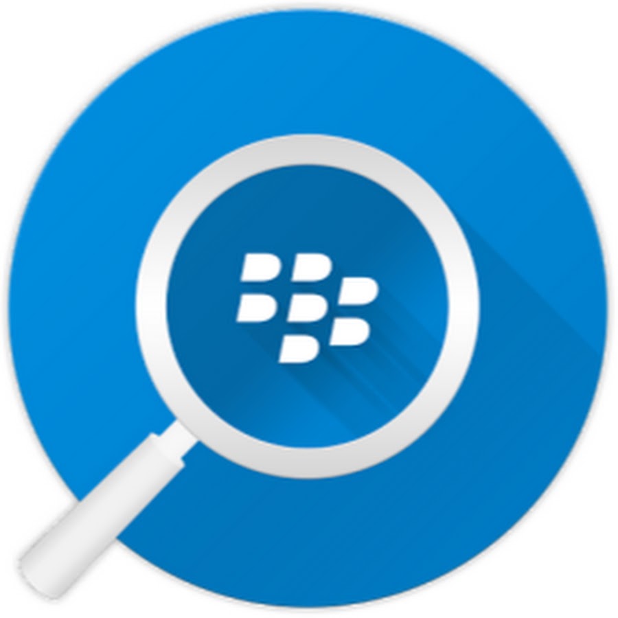 Universal search. BLACKBERRY Messenger icon.