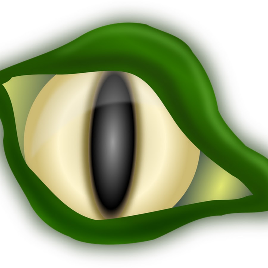Глаза змеи на прозрачном фоне