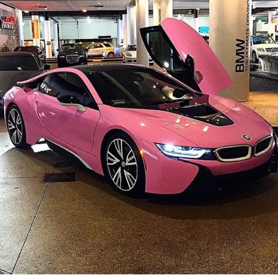 bmw i8 pink