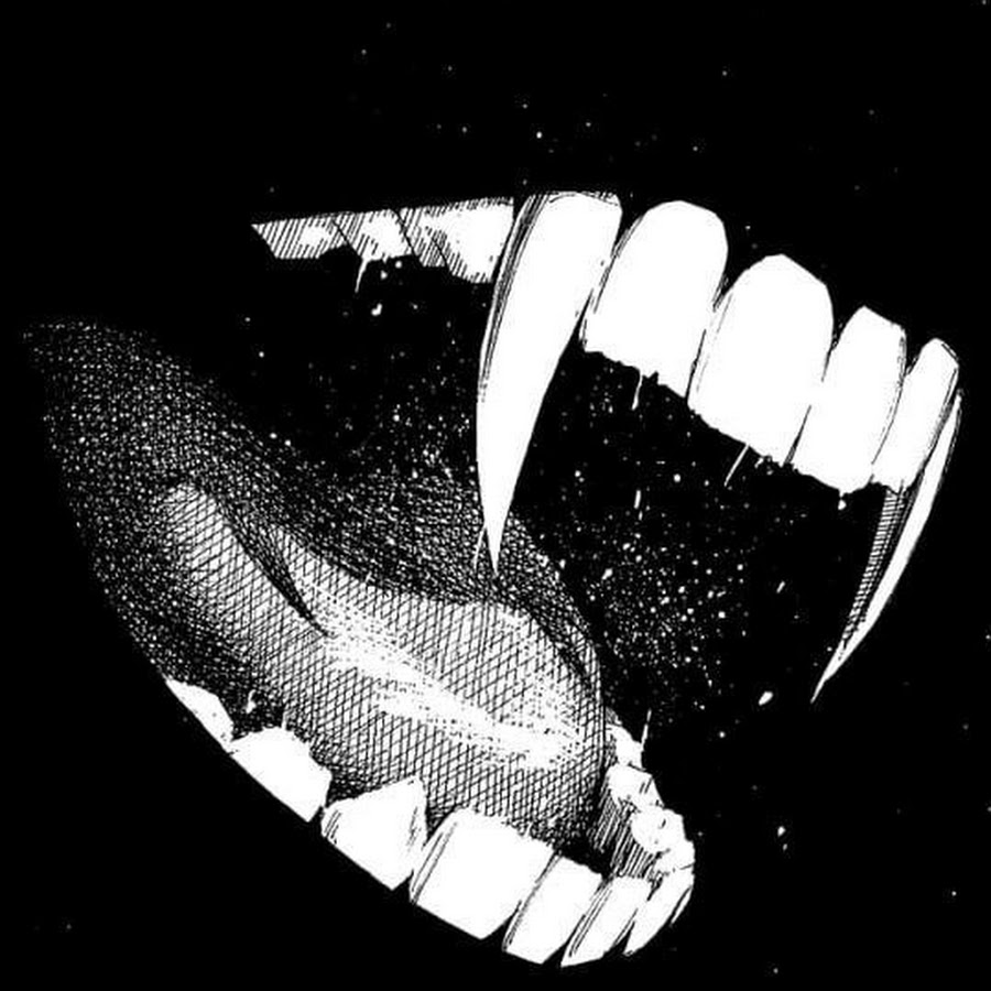 Вампирские зубы аниме Эстетика