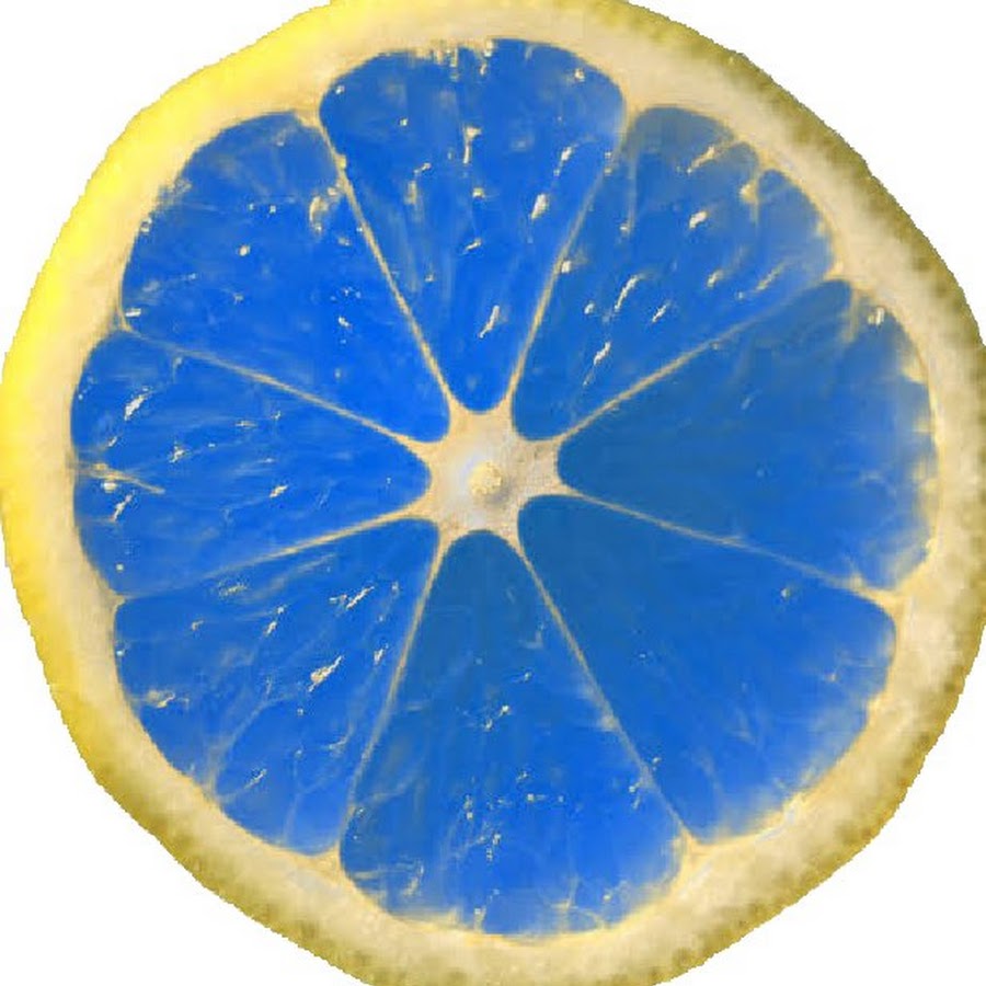 Синий лимон