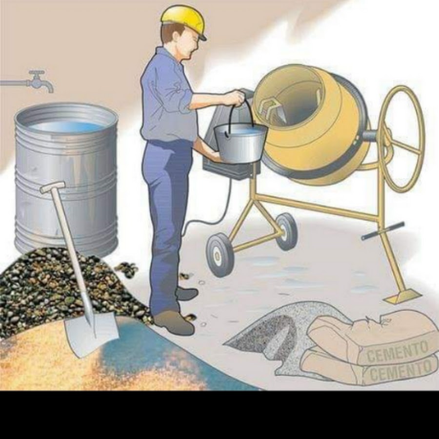Приготовление цементного раствора