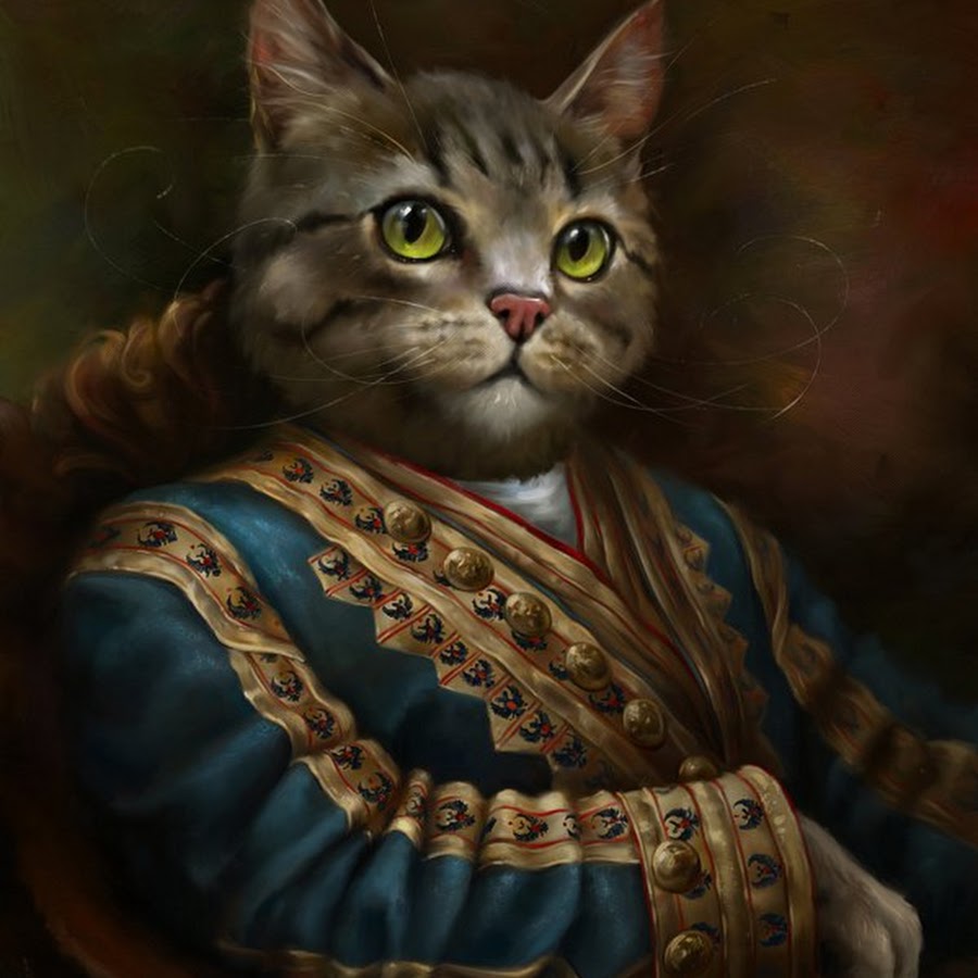 Портрет кота в доспехах