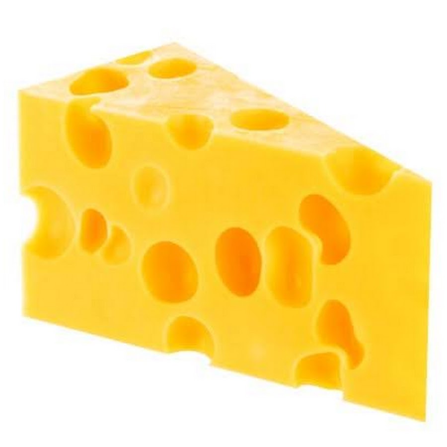 Сыр ломтик на белом фоне
