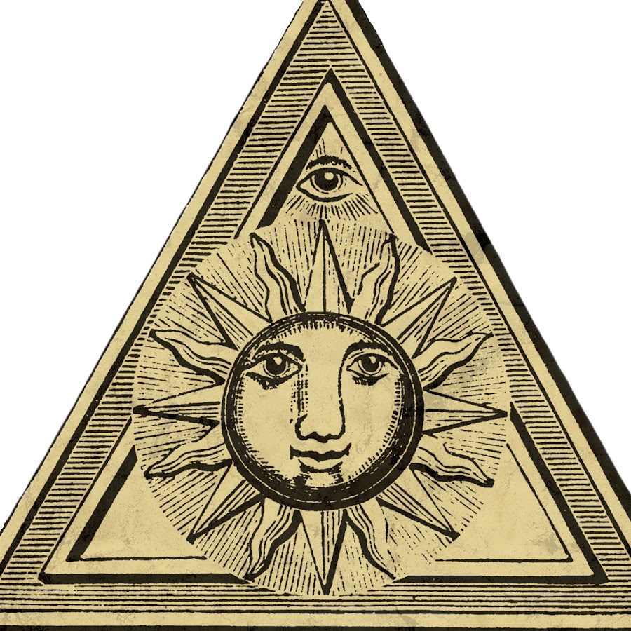 Пирамида в солнце с глазом