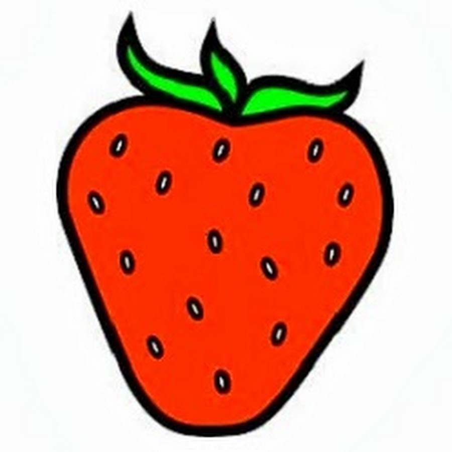 Strawberry Flashcard