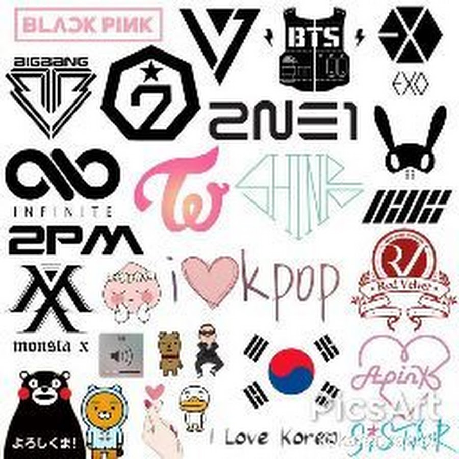 Эмблемы корейских групп