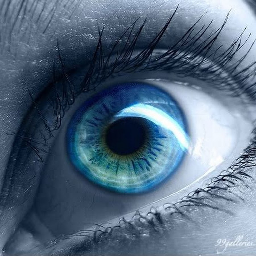 Сине голубые глаза
