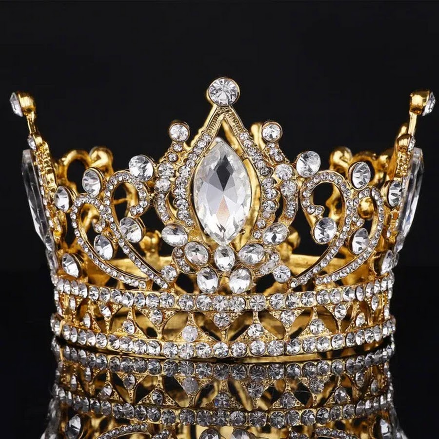 Золотая корона тиара