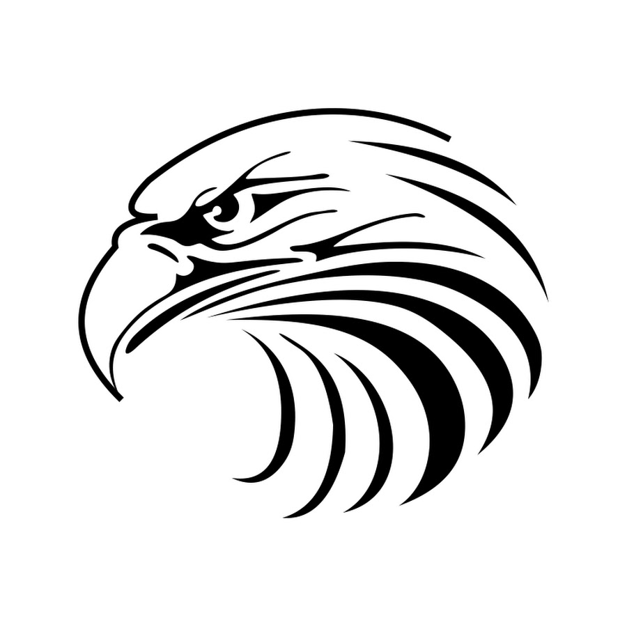 Стилизованная голова орла