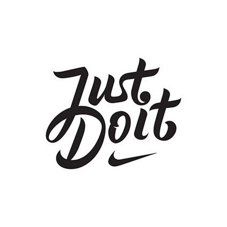 Just do it тату эскиз