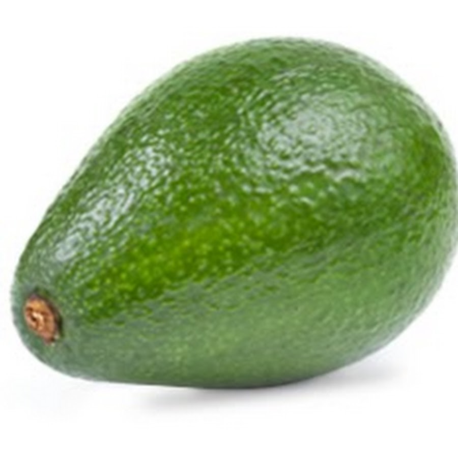 Авокадо на белом фоне