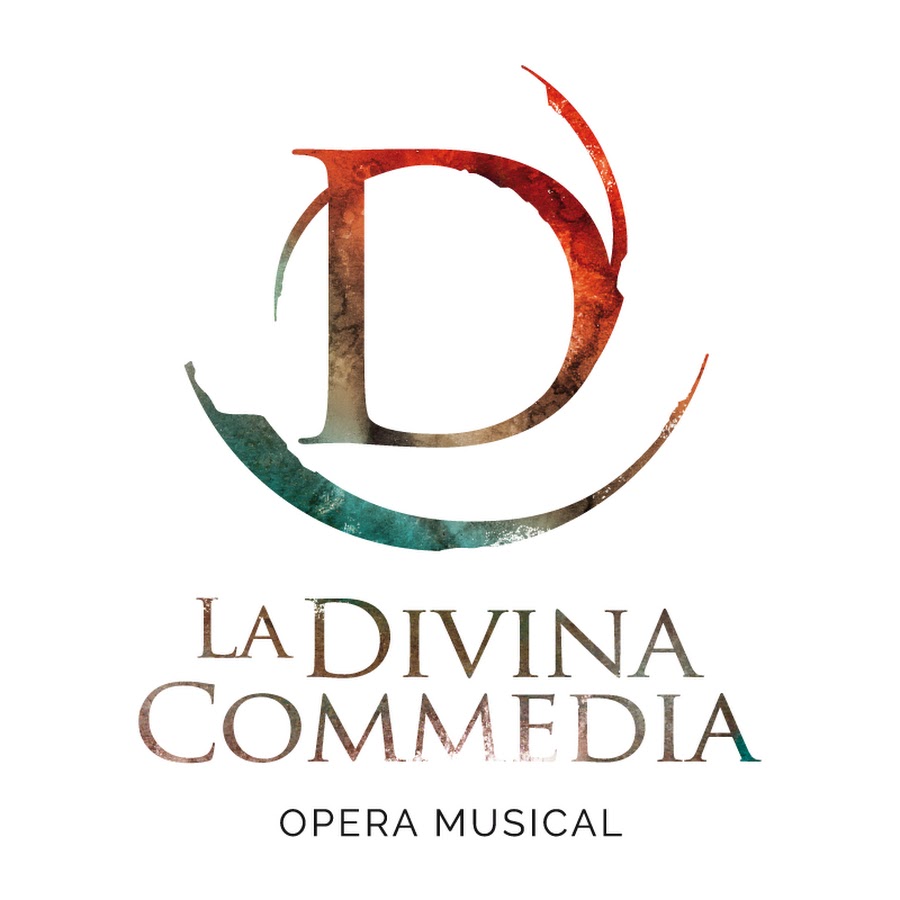 La divina commedia. Опера. Musical Opera logo.