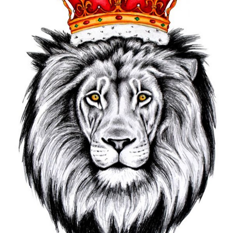 Морда Льва с короной