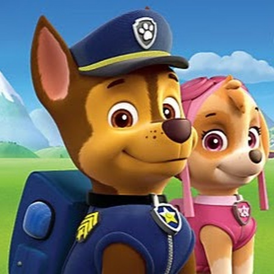 Включи paw patrol. Гонщик Чейз Щенячий патруль. Гонщик и Скай. Щенячий патруль гонщик и Скай. Щеря Щенячий патруль.