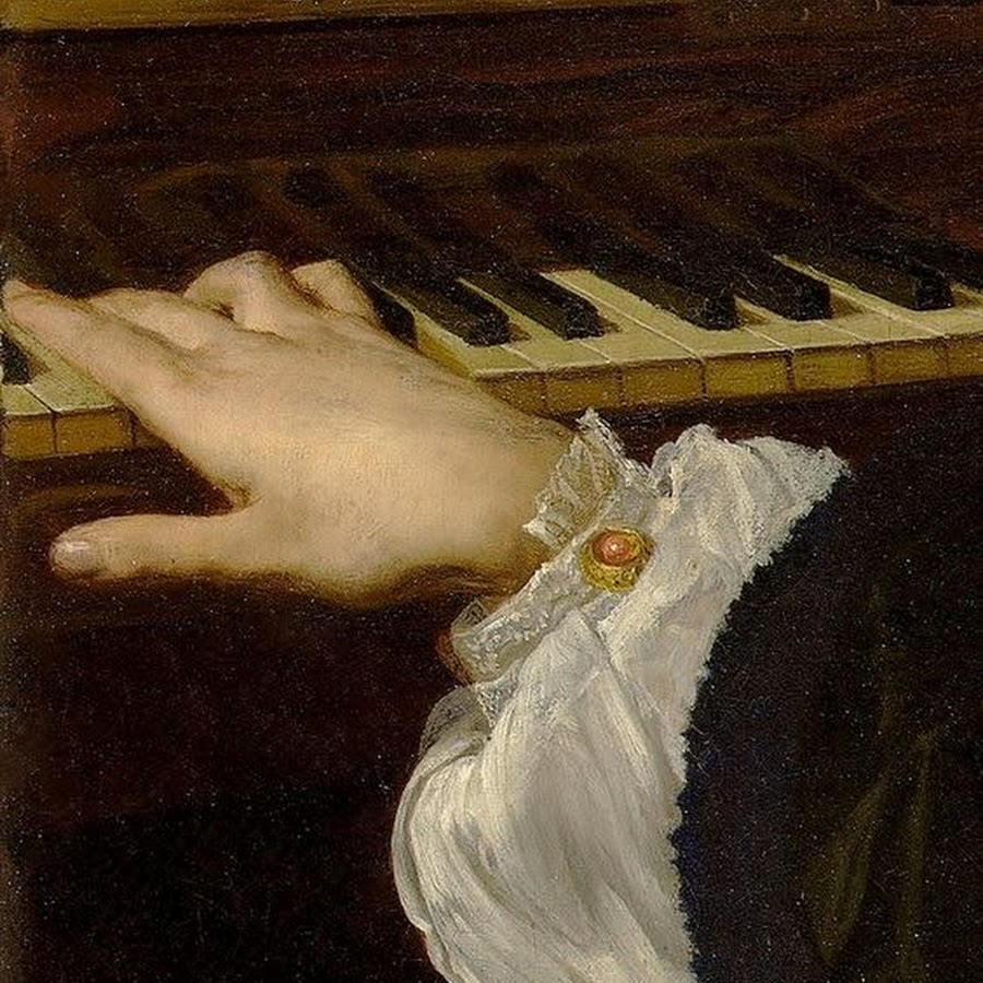 Фортепиано в живописи руки