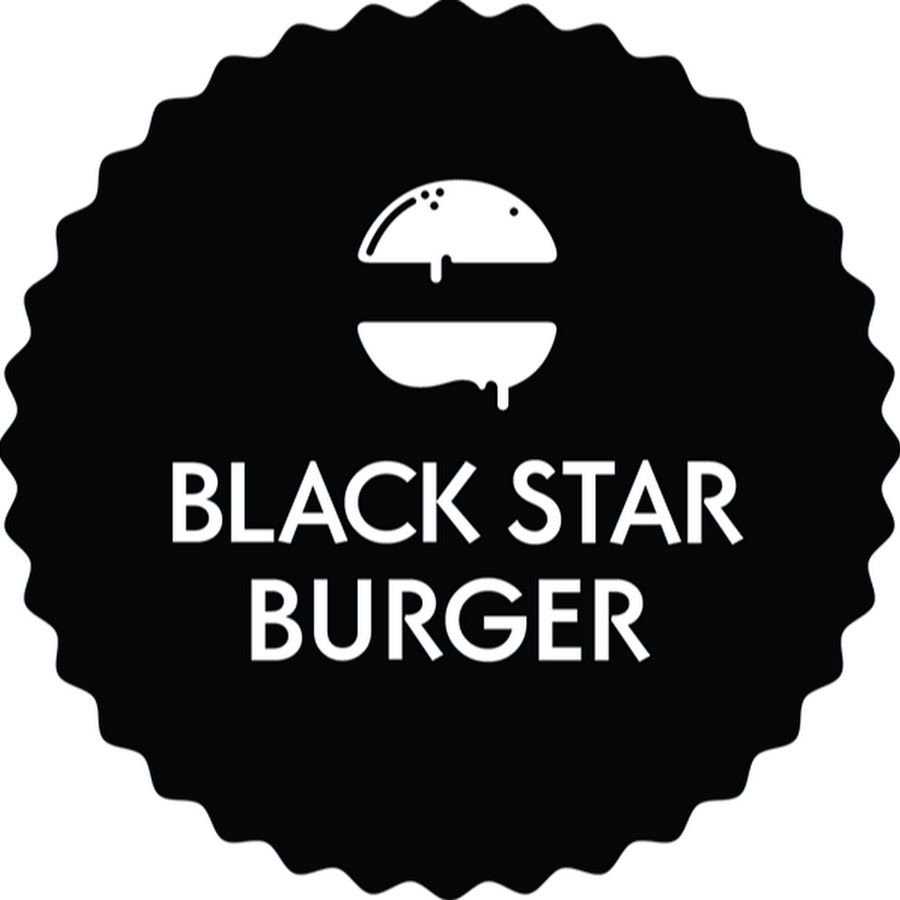 Блэк Стар бургер логотип
