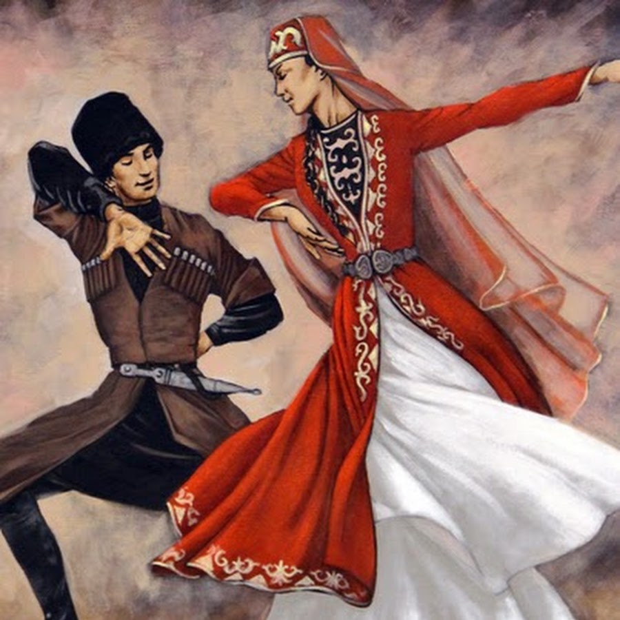костюмы народов кавказа картинки